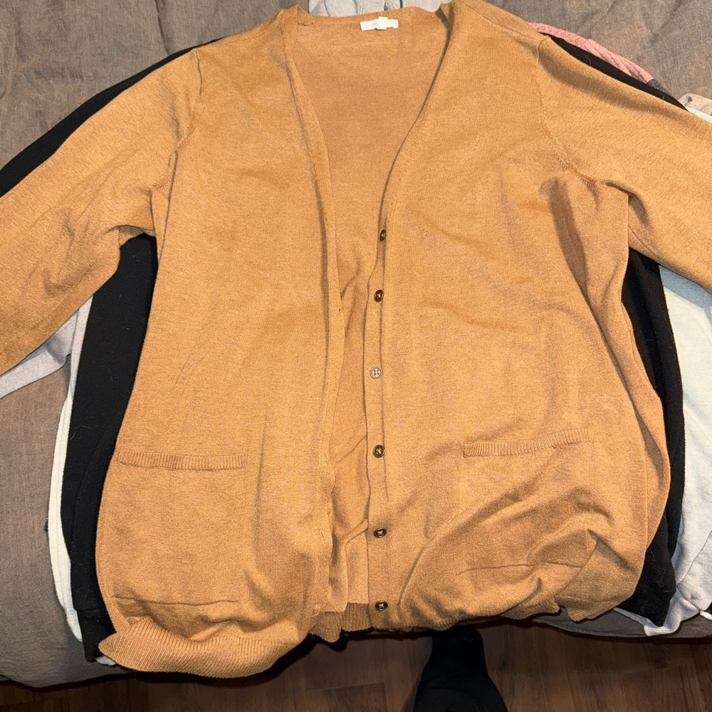 Maurices Brown Cardigan